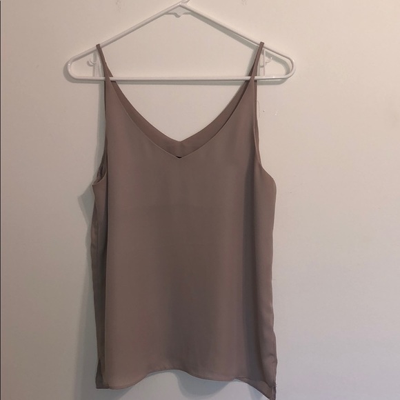 Shinestar Tops - Tan Tank Top